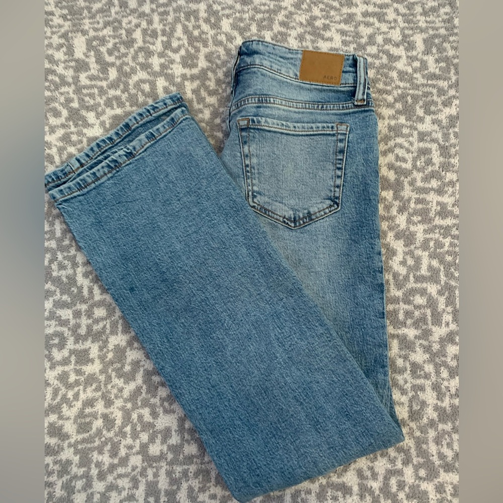 Aeropostale low rise flare jeans